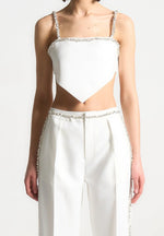 embellished-strap-handkerchief-top-white