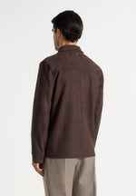 thomas-suede-long-sleeve-shirt-brown