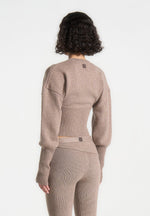 knitted-cinch-waist-cardigan-taupe