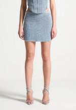 boucle-denim-mini-skirt-mid-blue