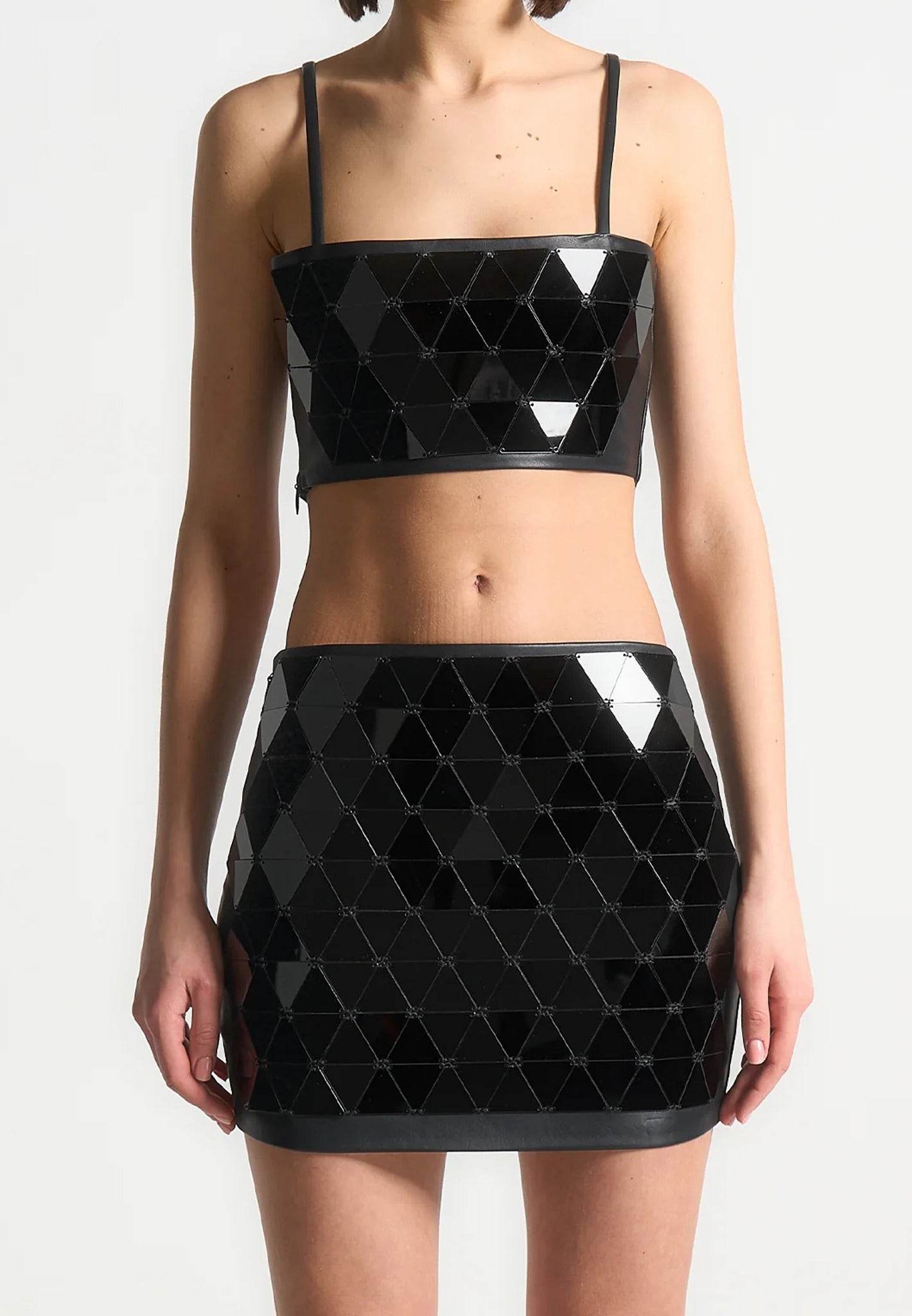 vegan-leather-mirrored-bandeau-top-black-black