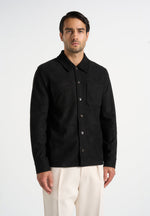 thomas-suede-long-sleeve-shirt-black