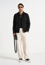 thomas-suede-long-sleeve-shirt-black