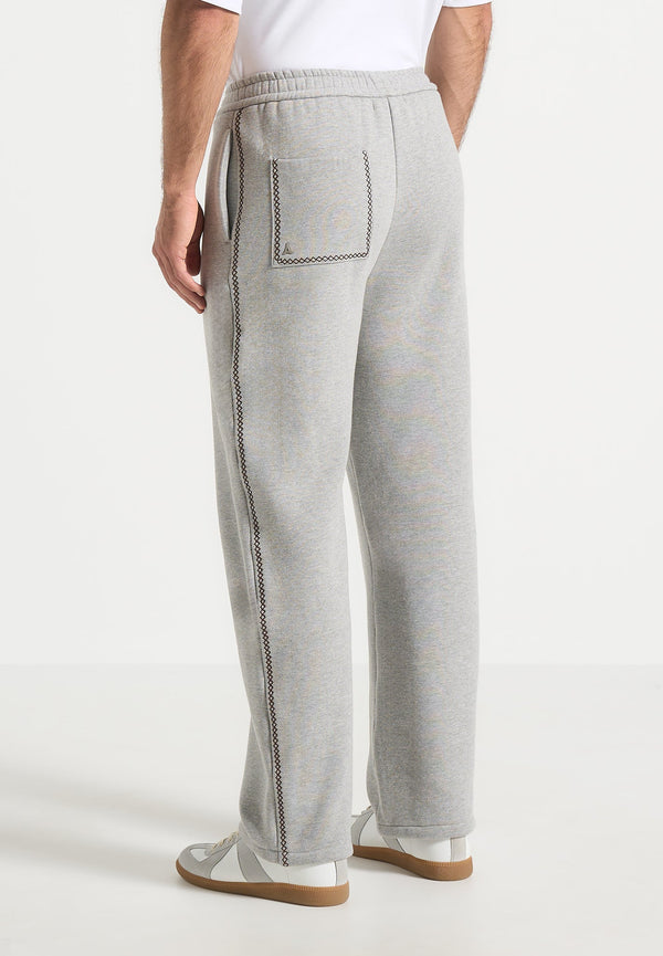 Marcel - Whipstitch Regular Jogger - Light Grey