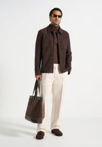 blaise-long-sleeve-roll-neck-top-brown