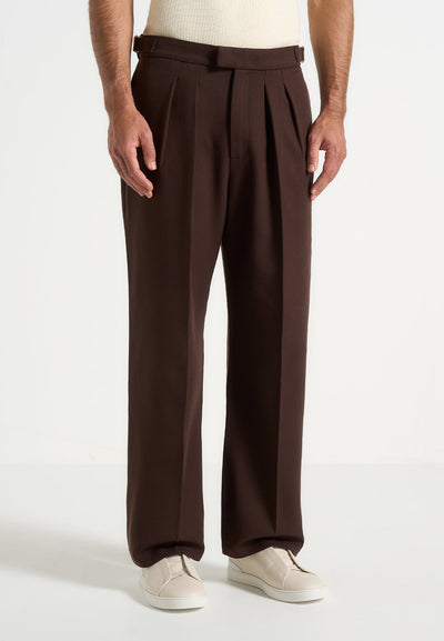 pierre-relaxed-fit-pleated-tailored-trousers-brown-1
