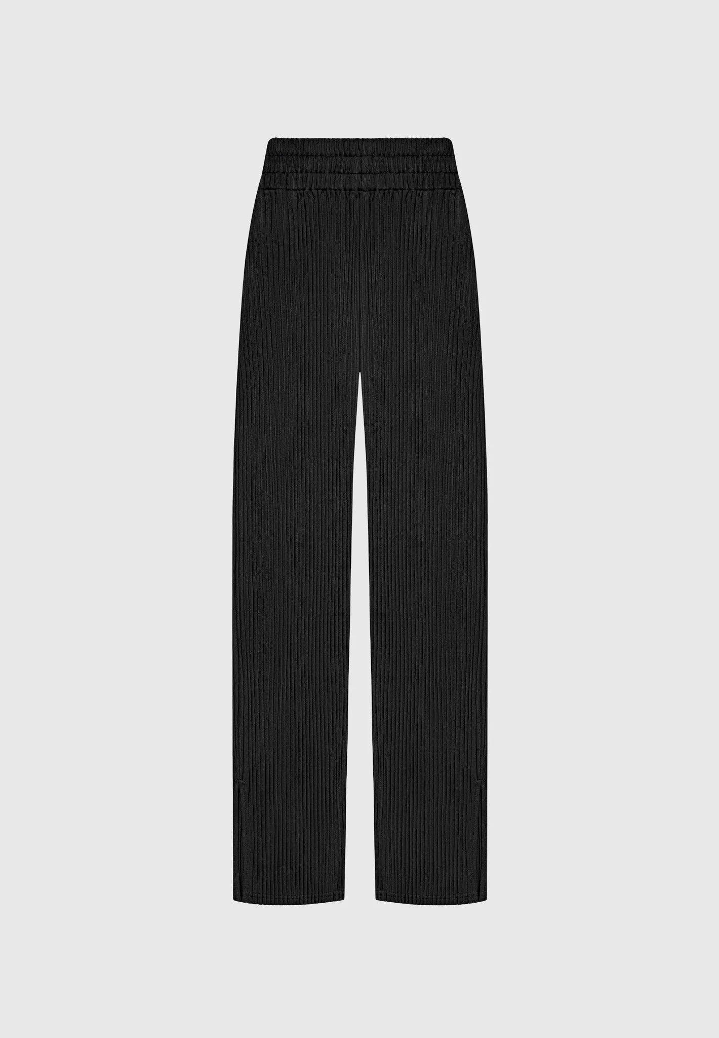 Lila - Pleated Pants - Black