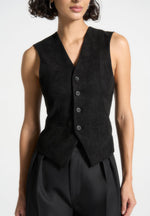 suede-cinch-waistcoat-black