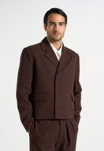 hector-double-breasted-tailored-cropped-blazer-brown