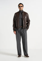 Lionel - Suede Belt - Brown