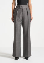 high-waisted-tailored-trousers-grey-marl