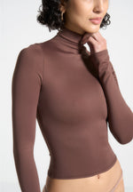 eternelle-mock-neck-long-sleeve-top-brown