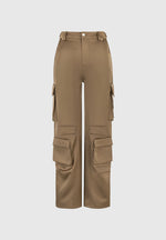 satin-high-waisted-cargo-pants-dark-olive