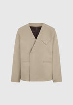 collarless-double-breasted-minimal-blazer-beige