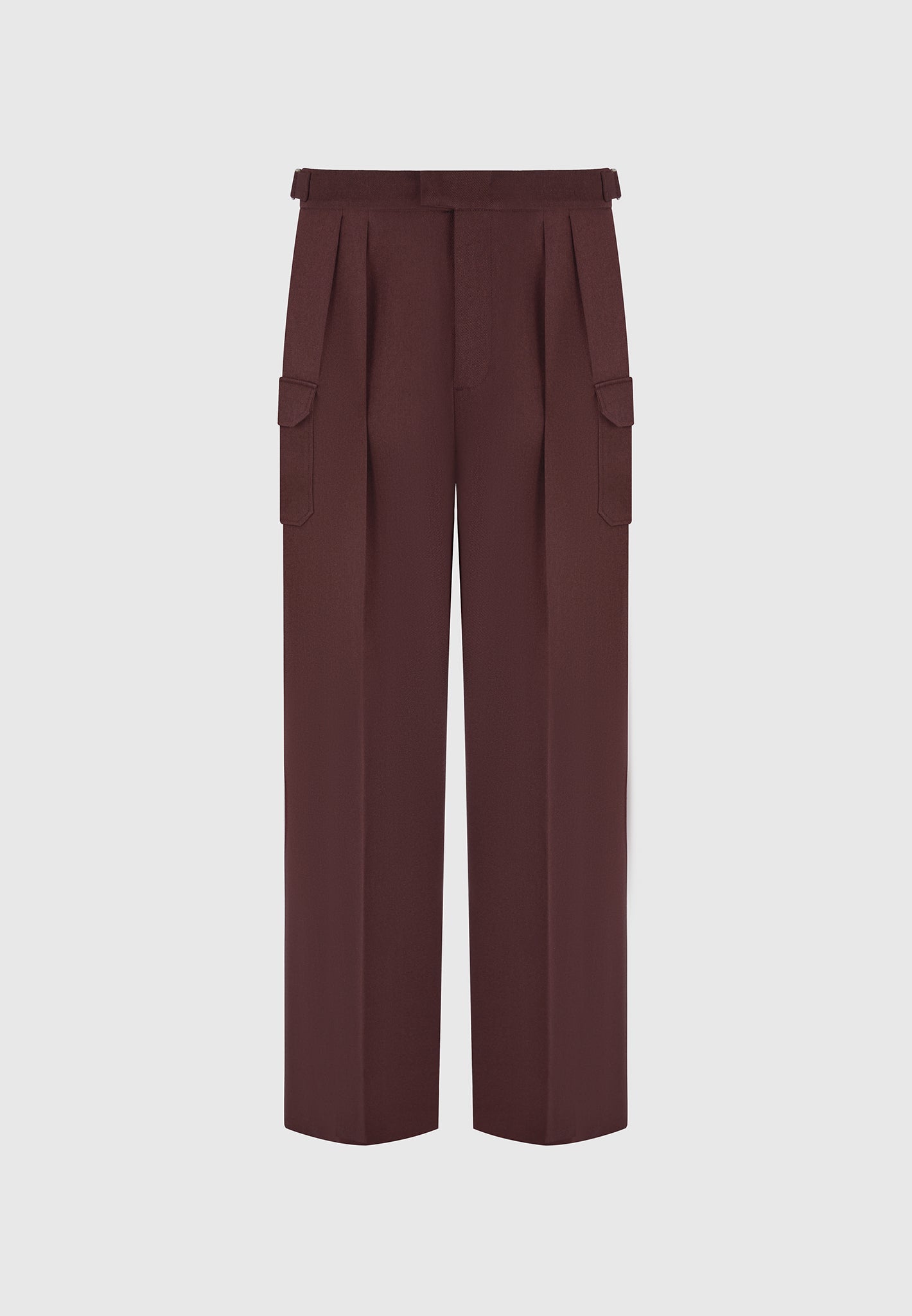 relaxed-fit-twill-pocket-trousers-wine-red