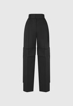 tailored-belted-strap-detail-trousers-black
