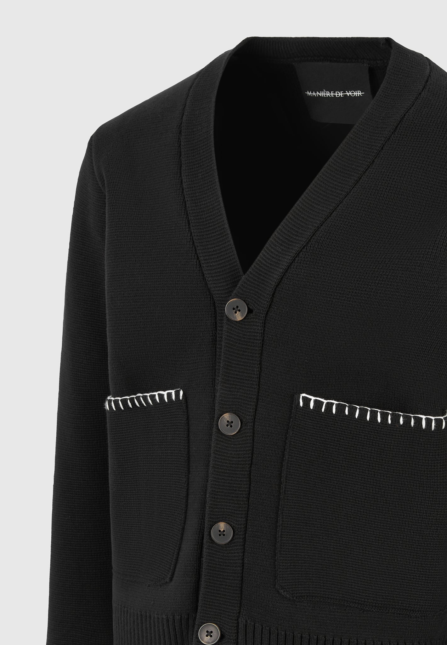 whipstitch-combed-cotton-cardigan-black