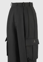 tailored-pleated-cargo-trousers-black