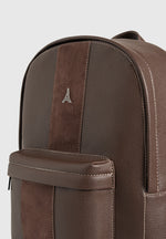 lyon-suede-panel-backpack-brown