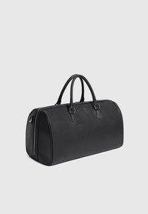 Jerome - Leather Travel Bag - Black