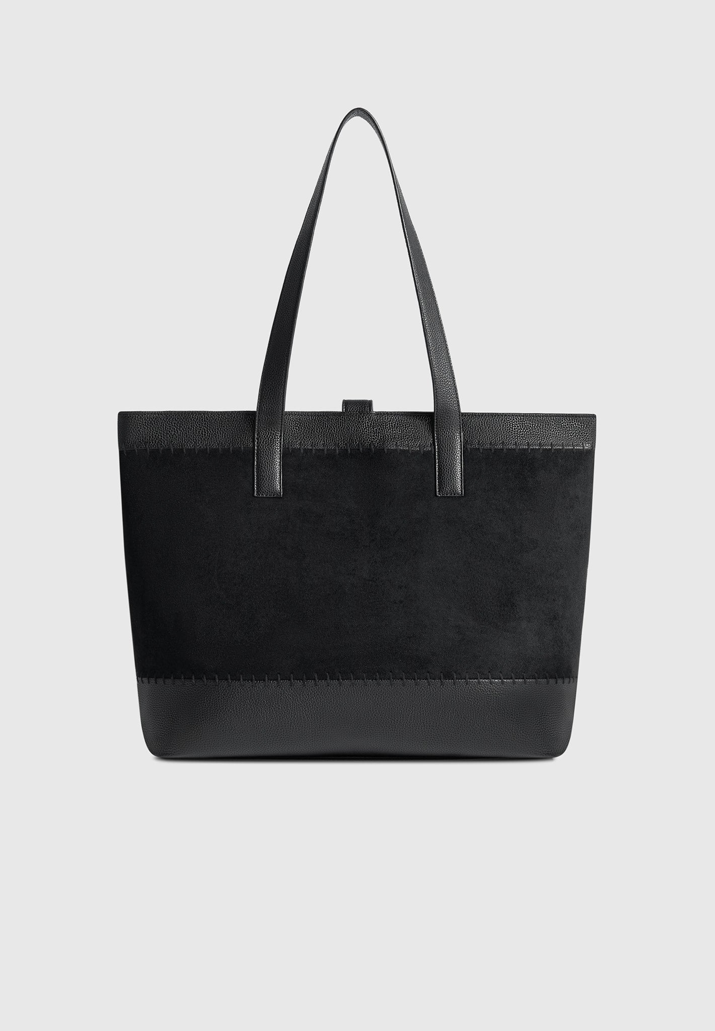 suede-pebbled-leather-whipstitchtote-bag-black