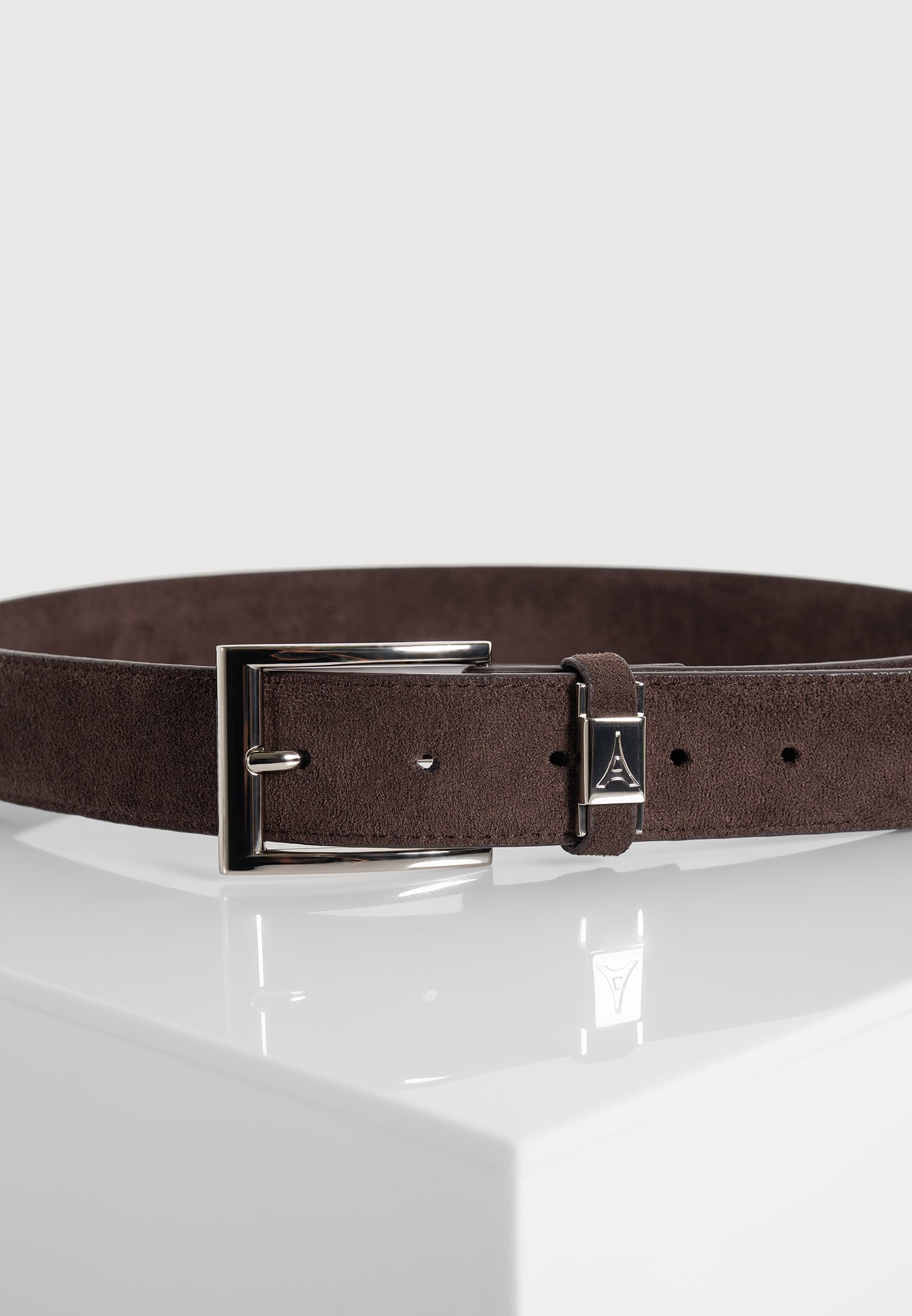 Lionel - Suede Belt - Brown