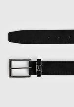 Lionel - Suede Belt - Black