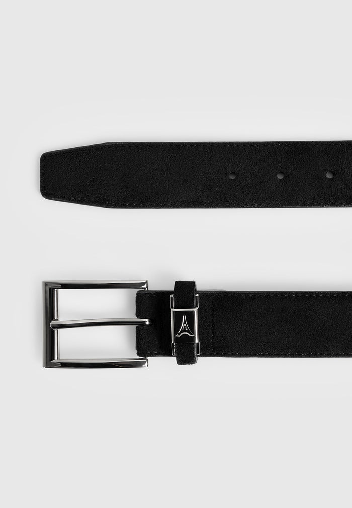 Lionel - Suede Belt - Black