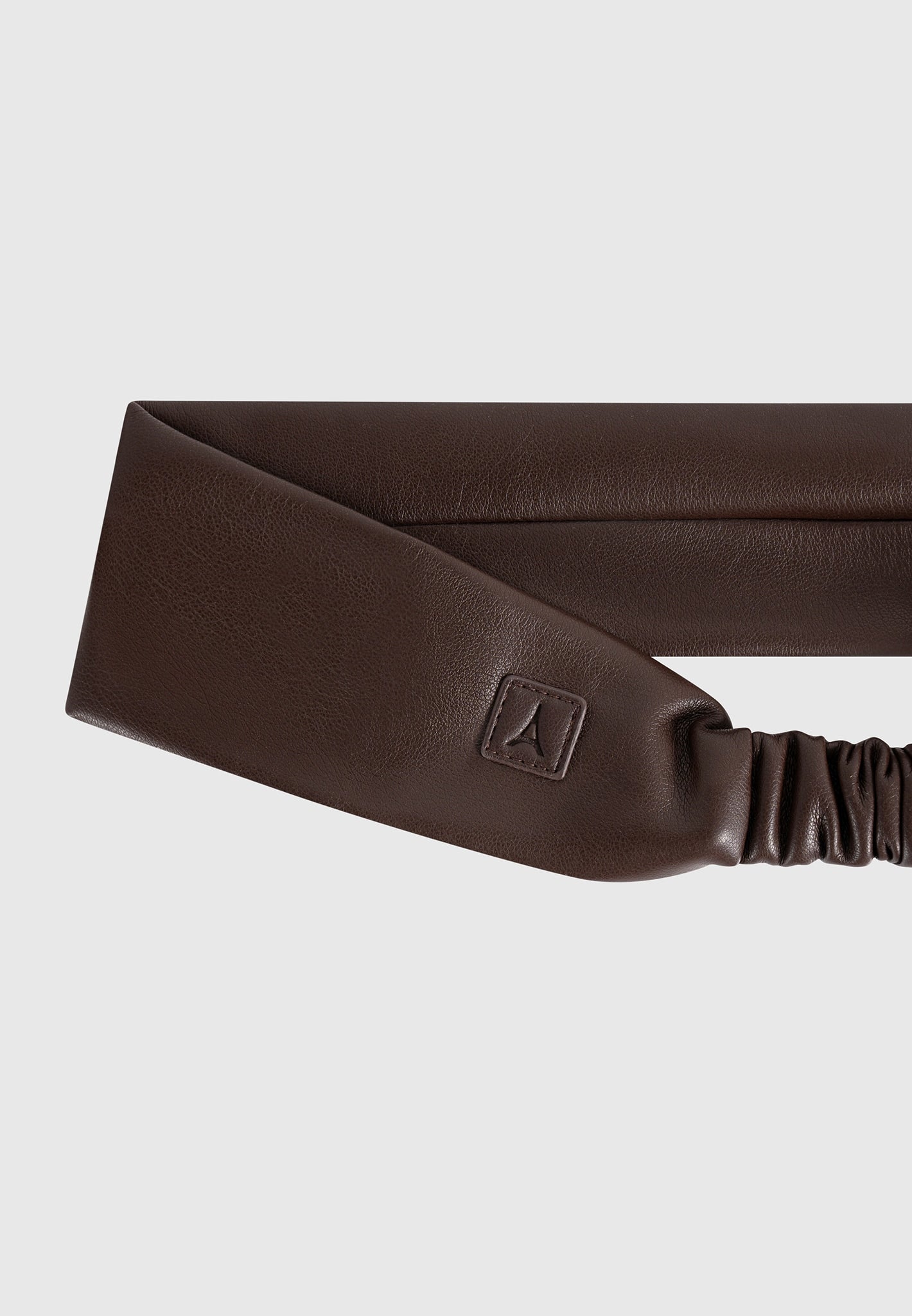 lilou-leather-eiffel-headband-brown
