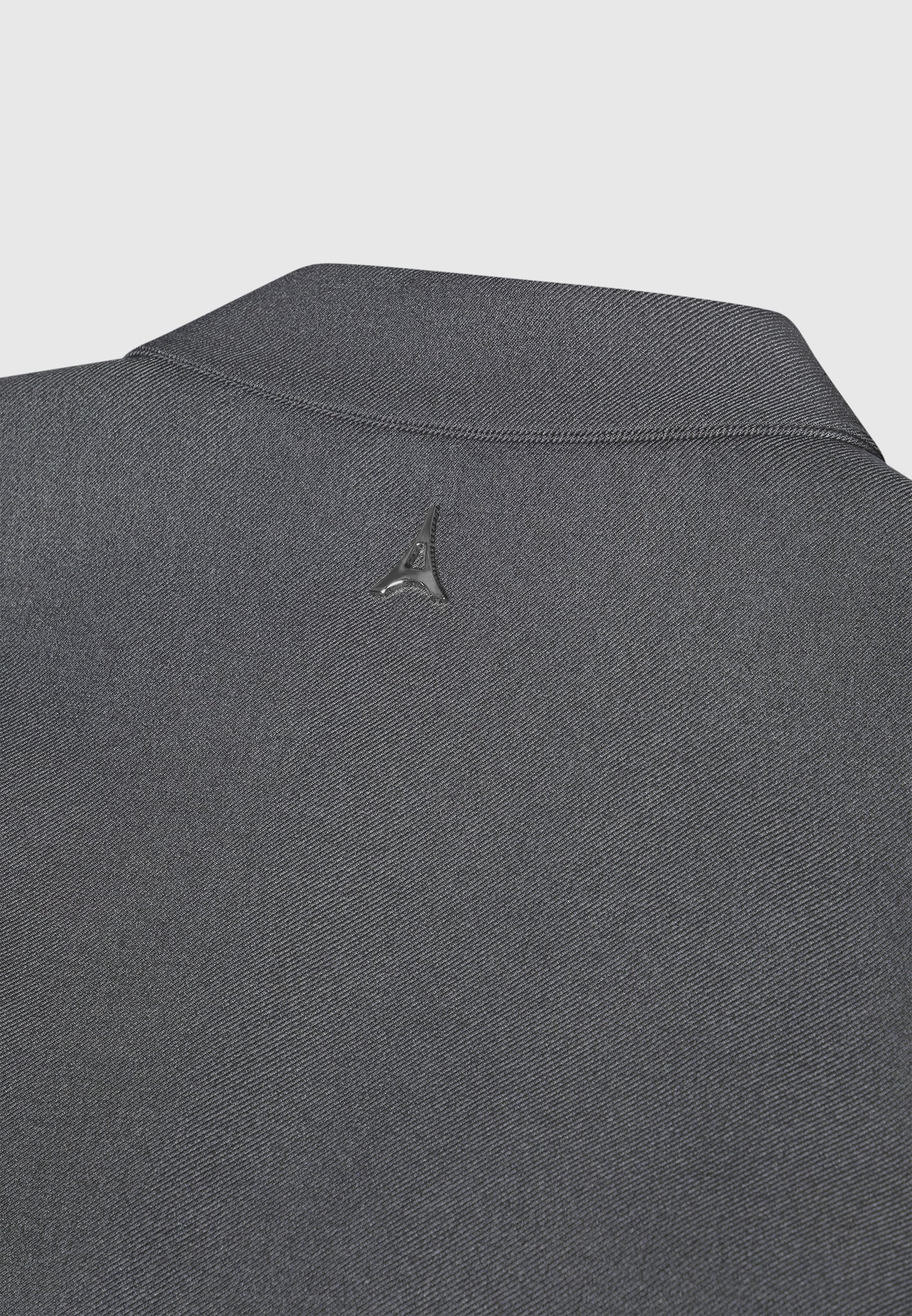 Angular Pocket Overshirt - Grey Marl | Manière De Voir Canada