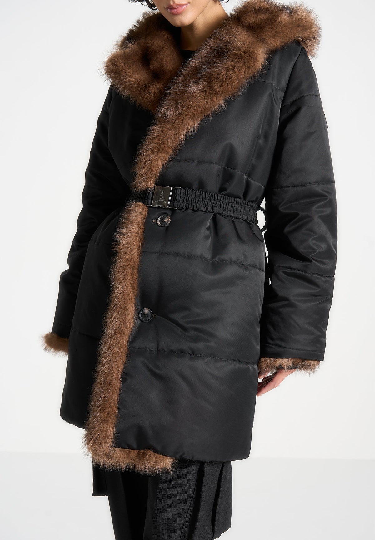 alima-fur-longline-belted-coat-black