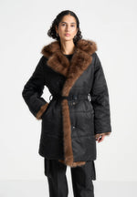 fur-longline-belted-coat-black