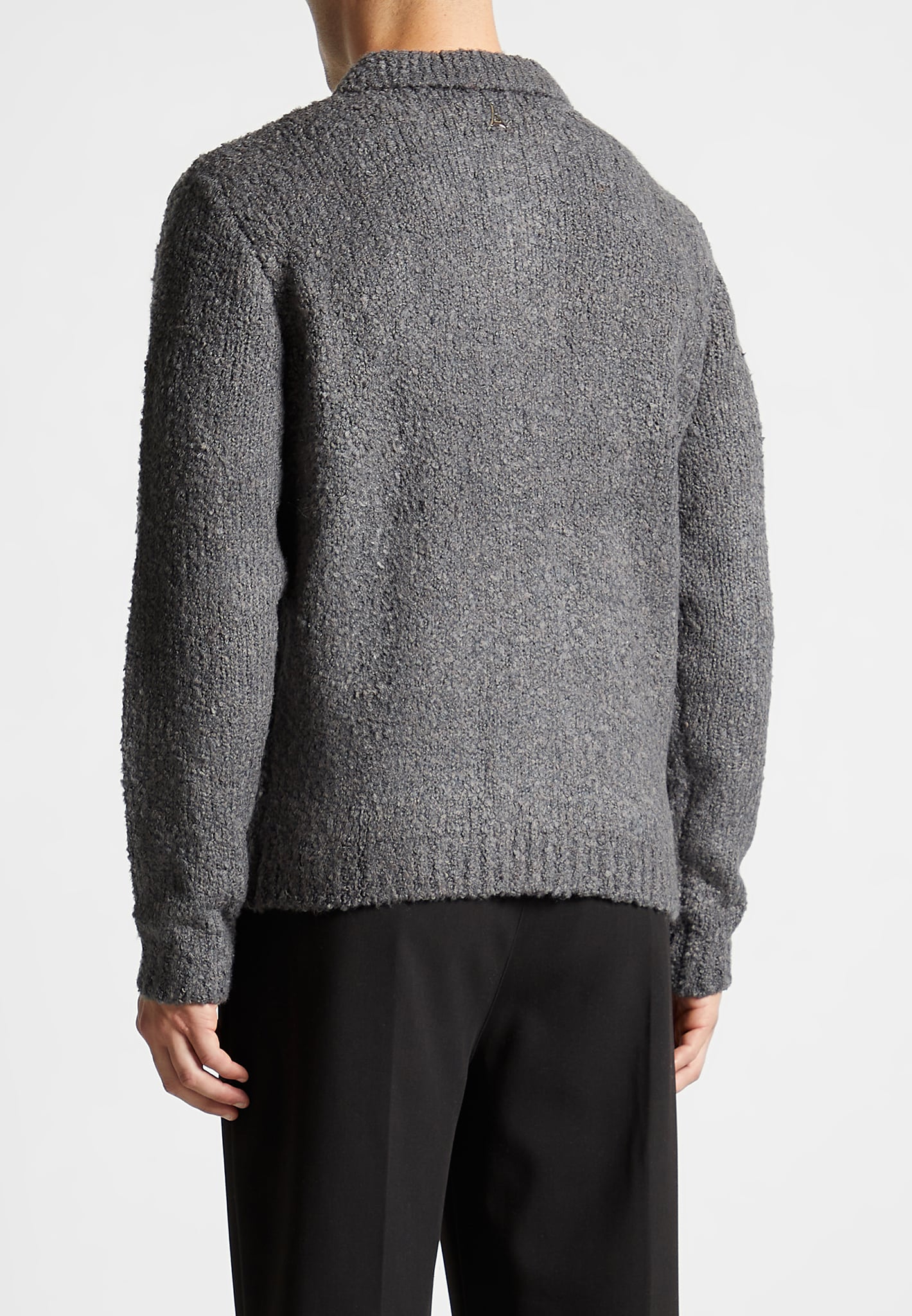 boucle-knit-button-up-cardigan-grey