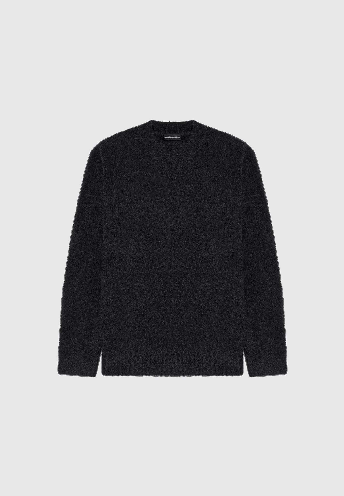 boucle-knit-jumper-black