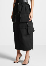 cargo-midi-skirt-black