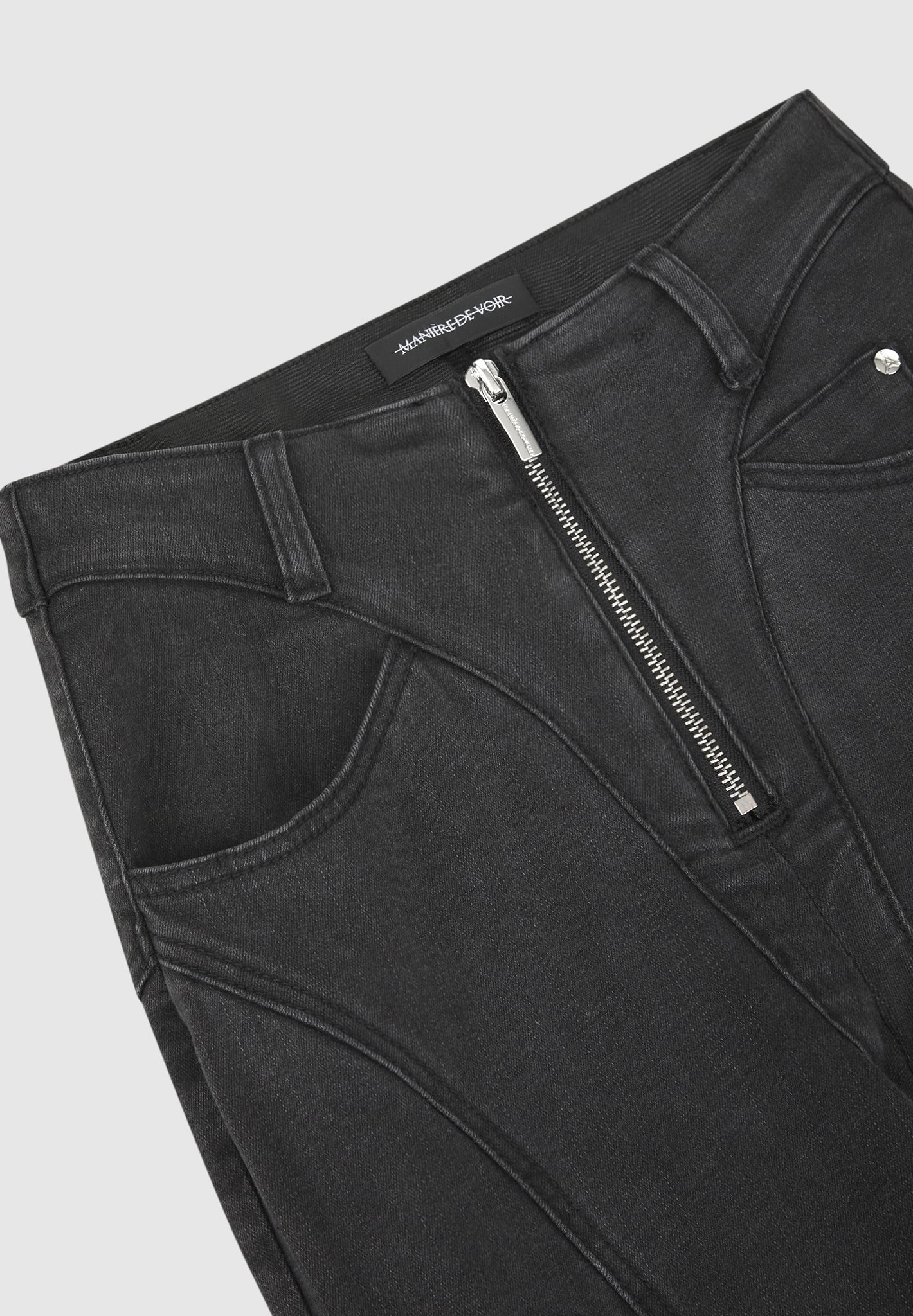Buy Urban Utility: 6-Pocket Black Jeans for Women and Girls (26, Black) at