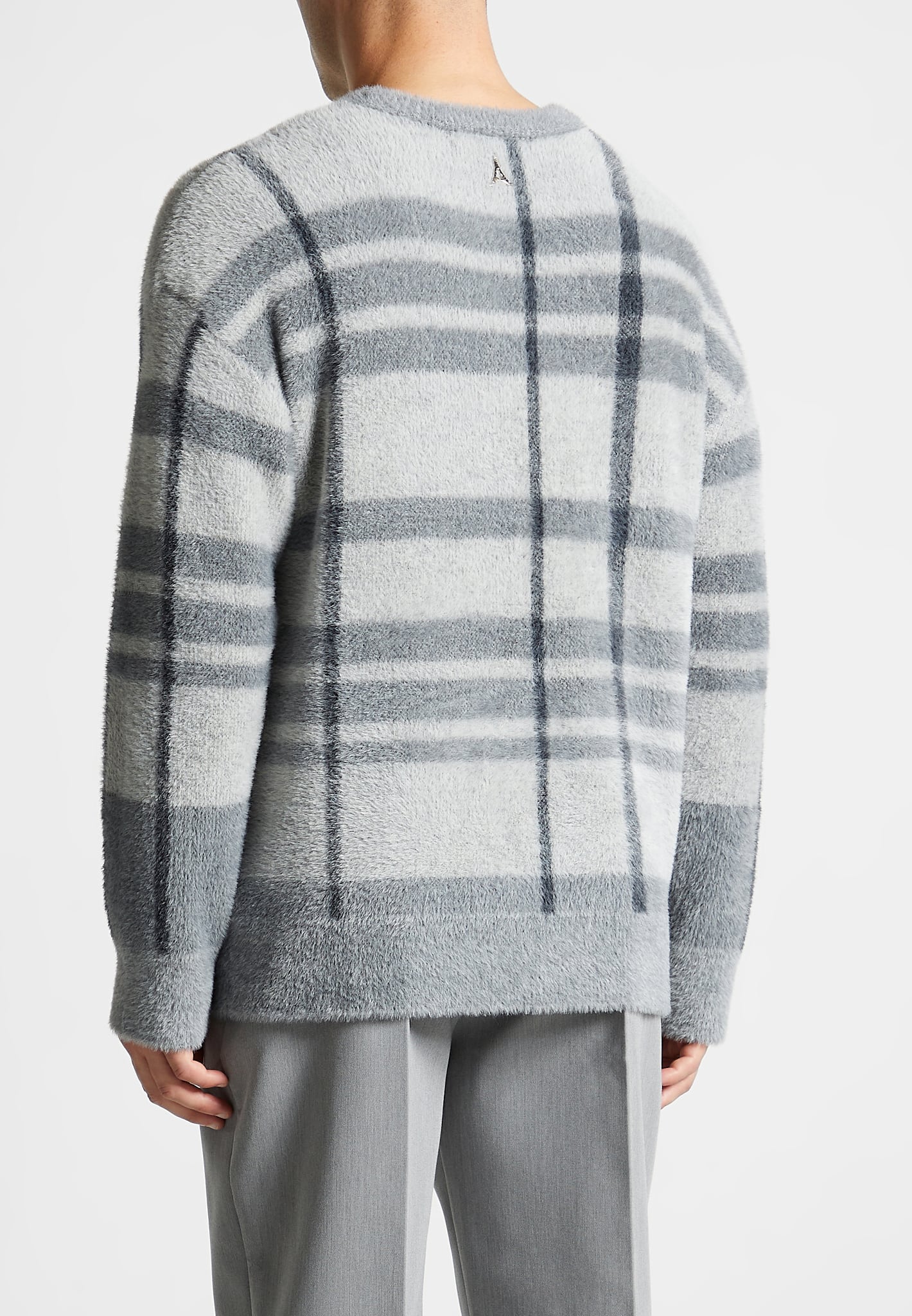 check-knit-jumper-grey