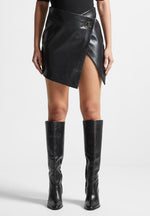 cracked-vegan-leather-wrap-skirt-black