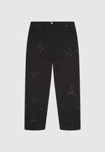 eiffel-patch-carpenter-jeans-black