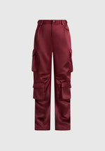 emilie-satin-high-waisted-cargo-pants-wine-red