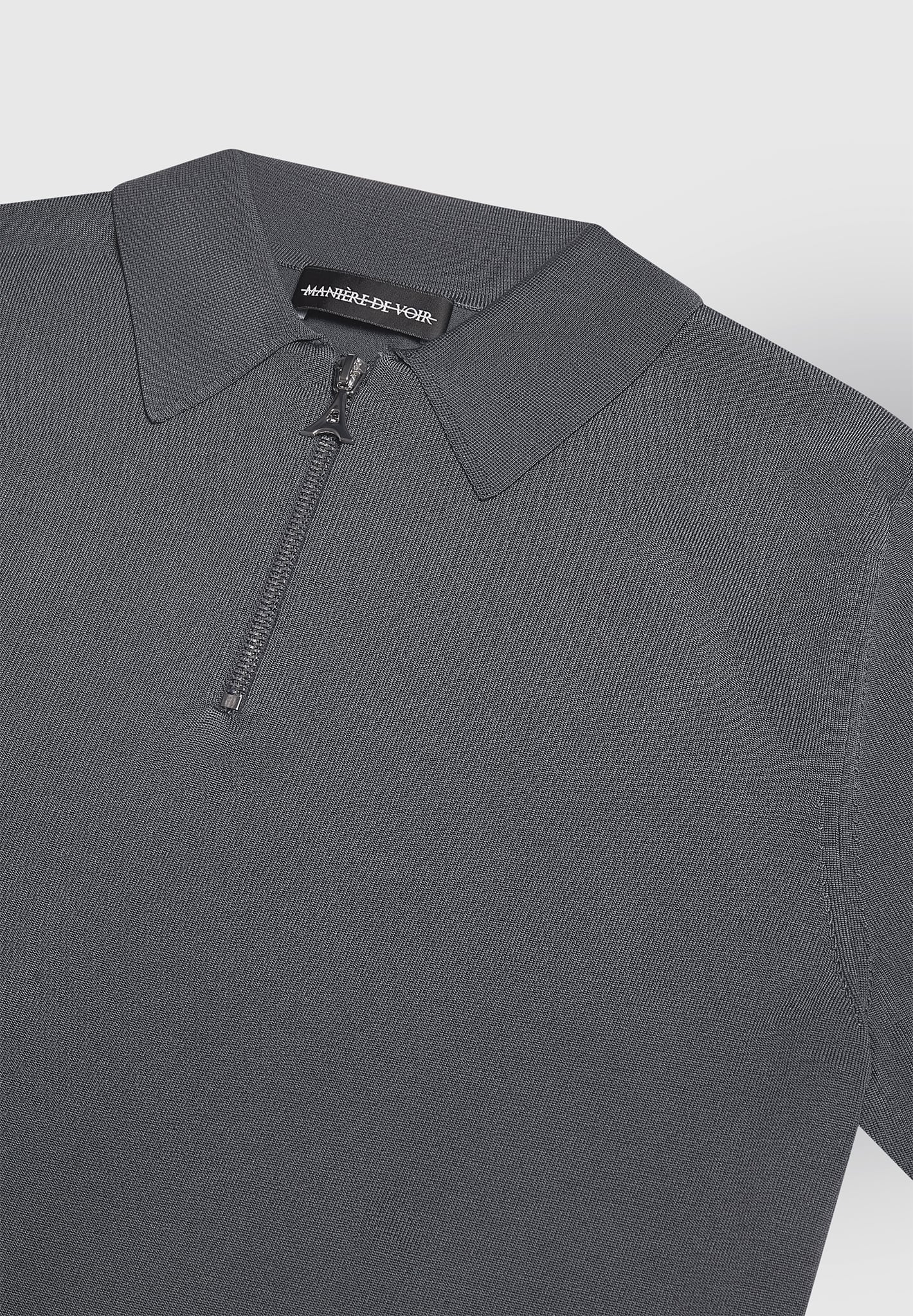 luxe-polo-top-with-zip-grey