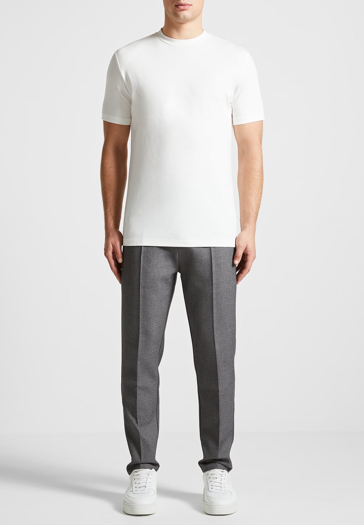 TS003 - Fitted Luxe T-Shirt - White