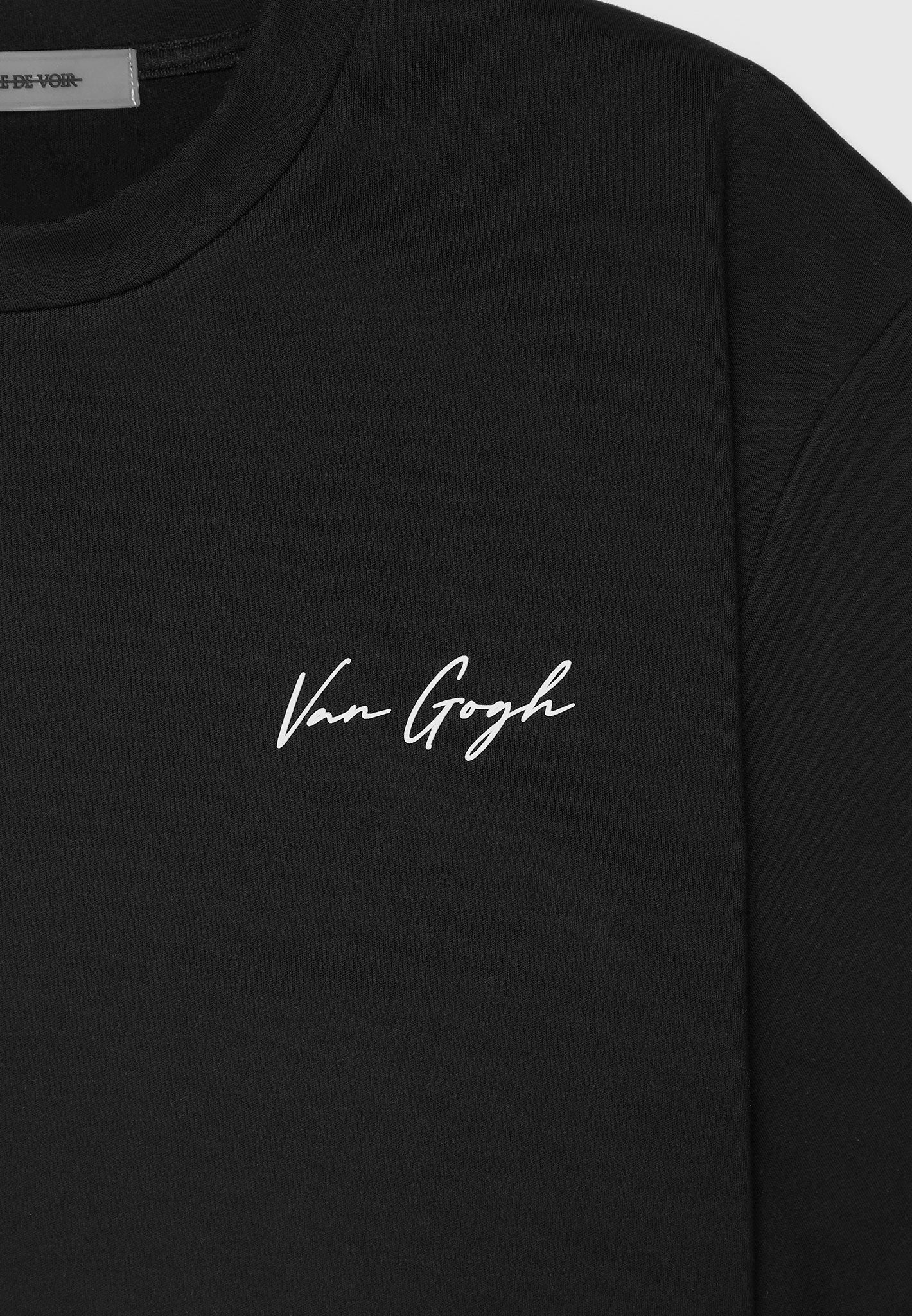 Van-Gogh-Graphic-T-Shirt-Black