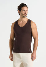 ribbed-cotton-vest-dark-brown