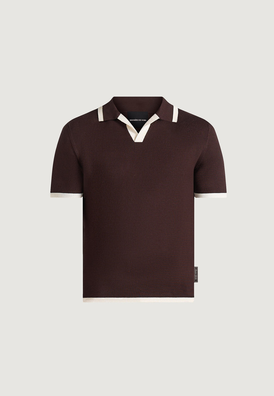 lambert-contrast-detail-knit-polo-shirt-brown