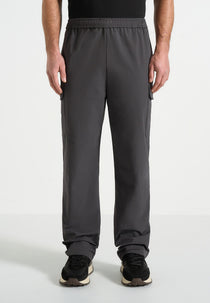Rayan - Technical Cargo Trousers - Charcoal