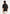 Lenny - Boxy Polo Shirt With Whipstitch Detail - Black