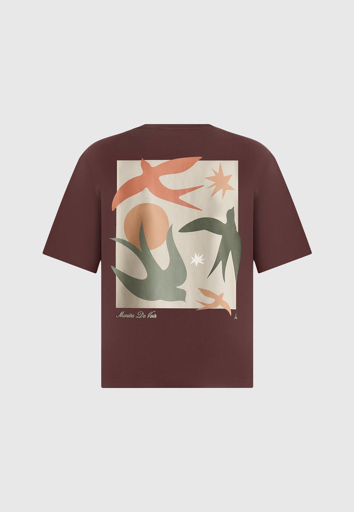 thibault-bird-detail-cotton-t-shirt-brown