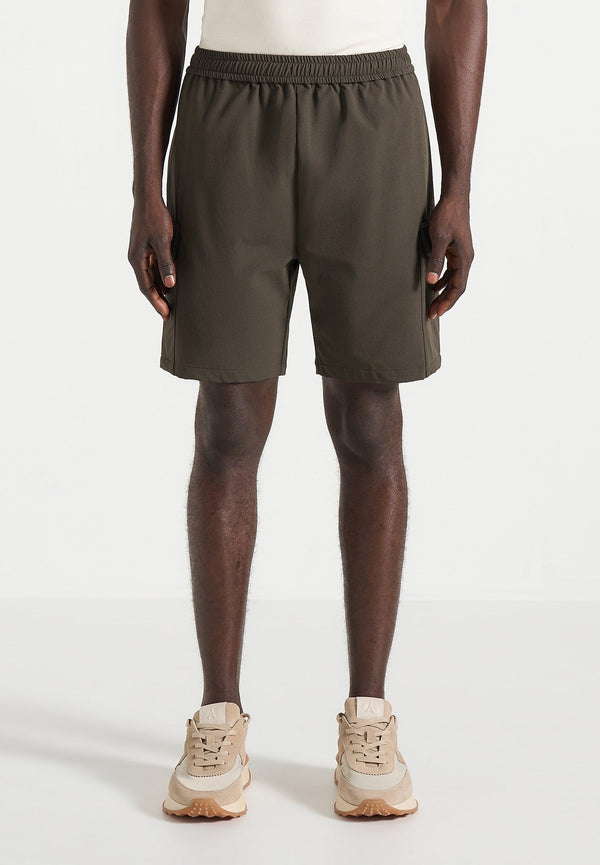Dimitri - Technical Cargo Shorts - Olive