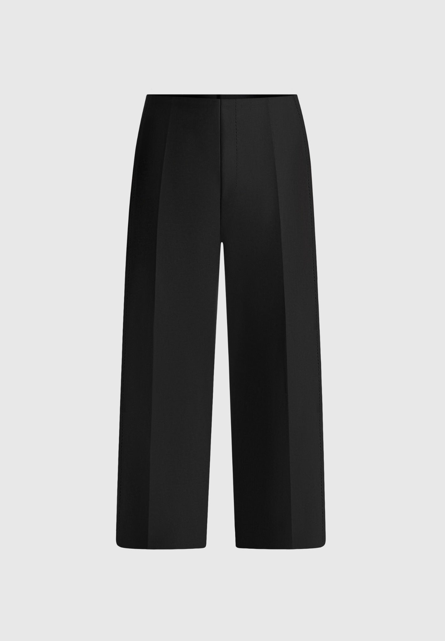 Henri - Foldover Pants - Black